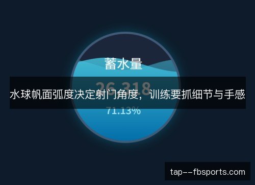 水球帆面弧度决定射门角度,训练要抓细节与手感 水球帆面弧度决定射门角度,训练要抓细节与手感